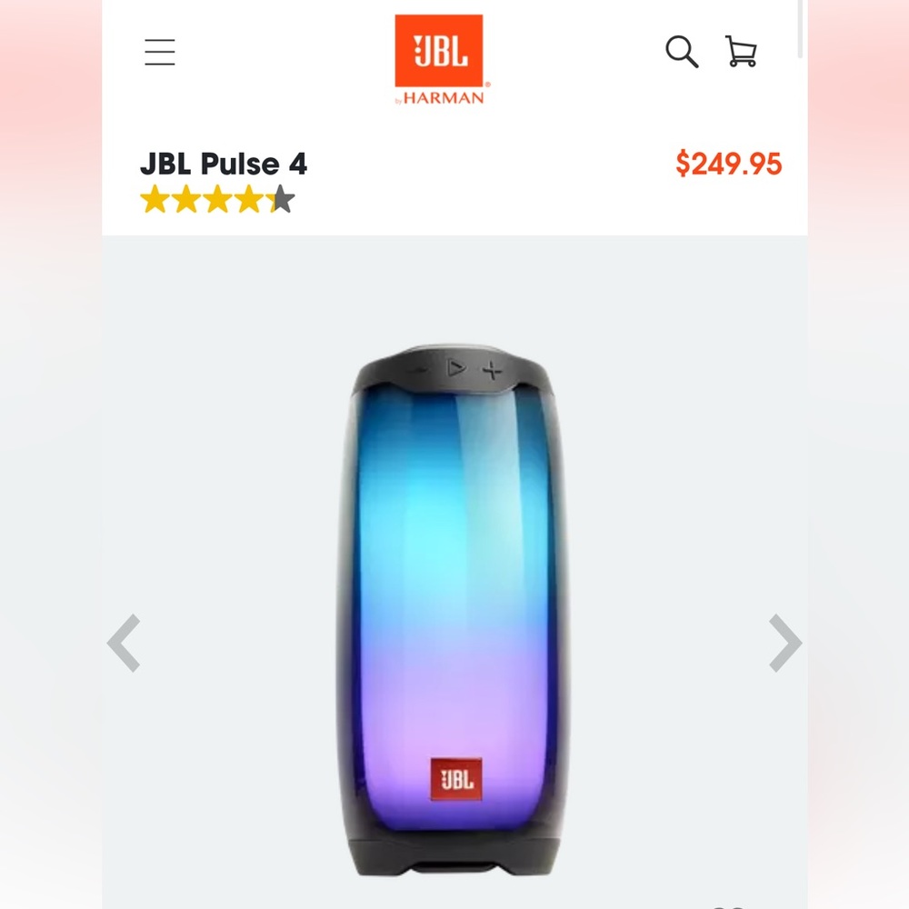 JBL Pulse 4 Speaker - New in box
